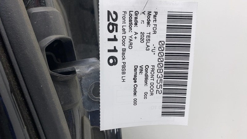 ⭕ 2017-2020 Tesla Model 3 Front Driver Side Door Shell Panel Left LH