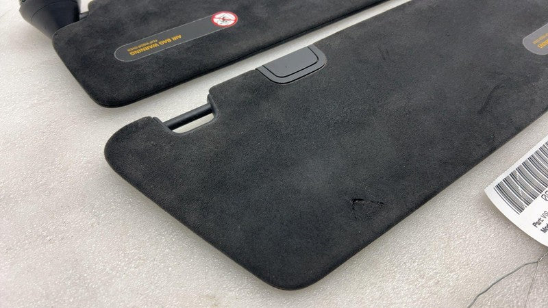 ⭕ 22-24 Lucid Air Grand Touring PAIR Left & Right Sunvisor Alcantara Sun Visor