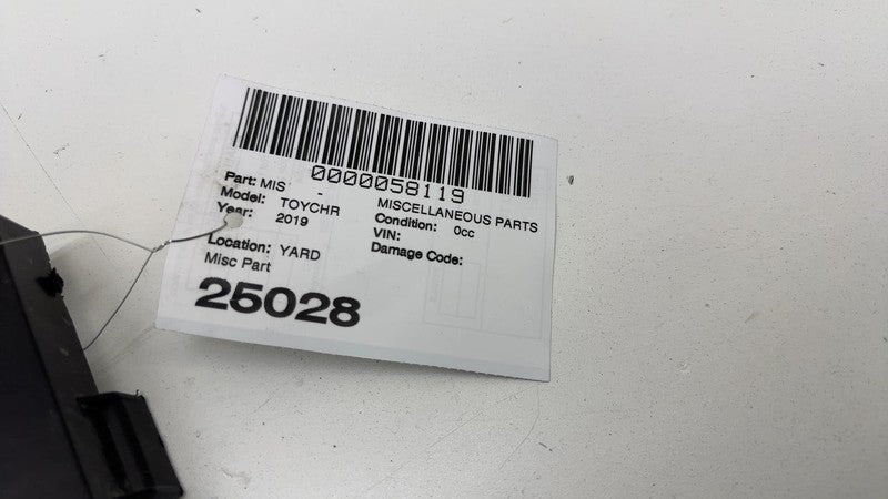 5213510030 ⭕ 19 Toyota C-HR Front Bumper Reinforcement Face Bar Impact Absorber 52135-10030