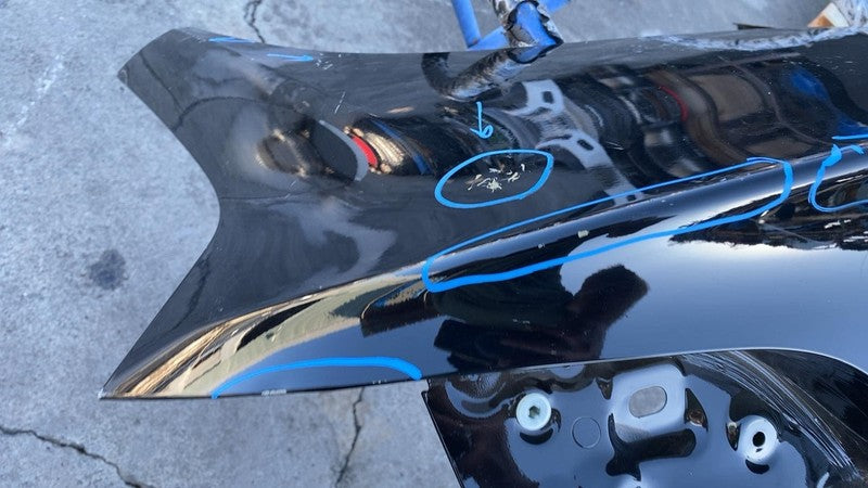 2017-2020 Tesla Model 3 M3 Rear Trunk Decklid Shell Panel Assembly Bla