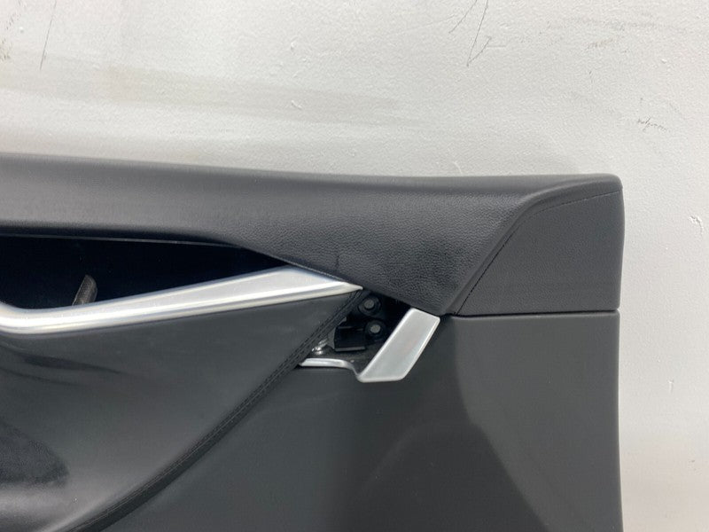 600607108K ⭕12-20 Tesla Model S Front Left Interior Door Panel Trim Card Cover 6006071-08-K