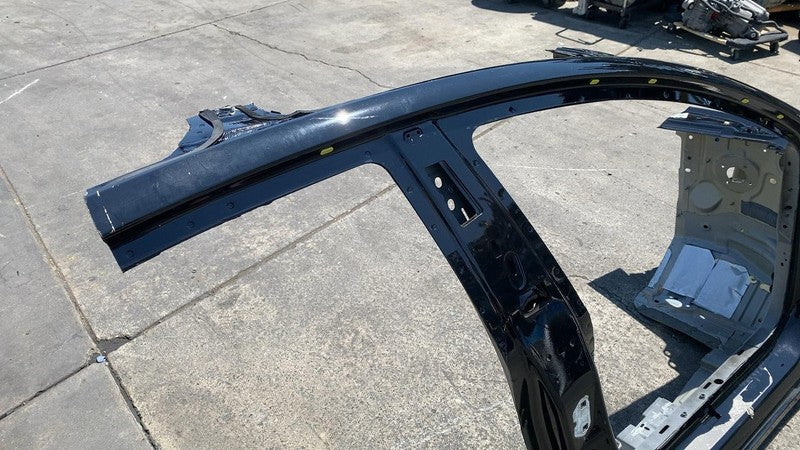 ⭕ 24-25 Model 3 Front Right A + B Pillar Structural Frame Horn Cut Black - PBSB