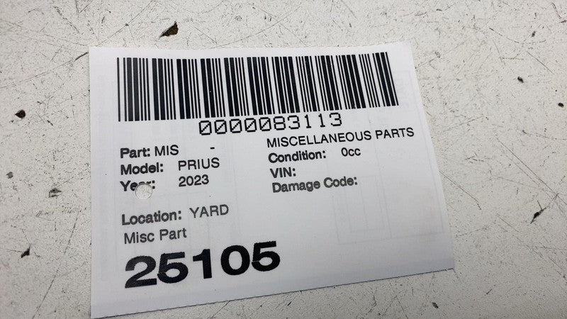 5531847080 ⭕ 23-25 Toyota Prius Front Left Dash Dashboard End Cap Trim Cover LH 55318-47080