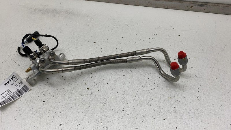 PT00003133G 22-24 Rivian R1T Hydraulic Suspension Valve Block w/ Hose Tube Pipe PT00003133-G