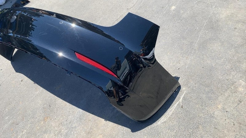 ⭕ 2017-2022 Tesla Model 3 Rear Bumper Cover w/ Park Sensor & Harness Black PBSB