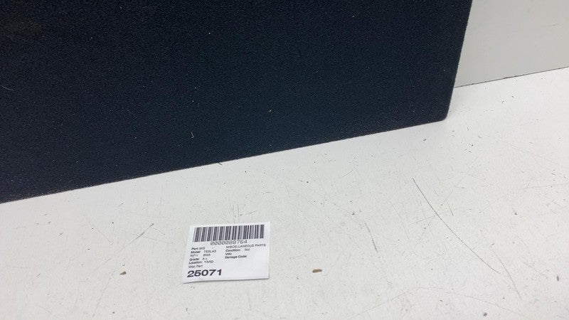 ⭕ 17-23 Tesla Model 3 Rear Trunk Boot Load Floor Carpet Mat Parcel She