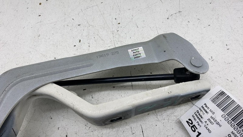 1661180320N ⭕ 14-21 Maserati Ghibli Front Driver Side Hood Hinge w/ Lift Cylinder Strut Left