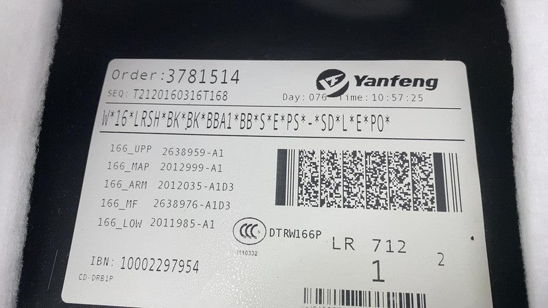 2016-2018 Mercedes-Benz GLE350 Rear Driver Side Door Panel Trim Cover Left Black