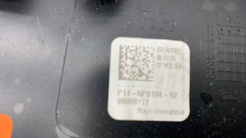 P11-NP81B4-02 ⭕2022-2024 Lucid Air Grand Touring Right C-Pillar Leather Mid Trim P11-NP81B4-02