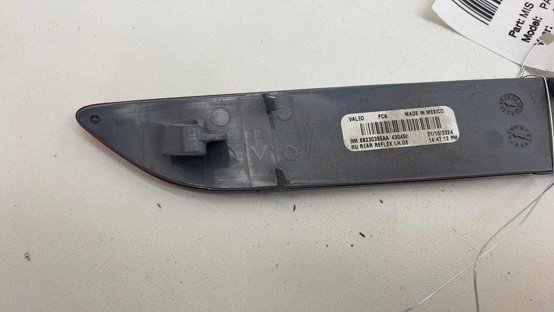 68230395AA ⭕ 2017-2025 Chrysler Pacifica Rear Driver Side Bumper Reflector Left 68230395AA