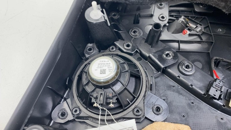 ⭕ 25-26 Tesla Model Y Rear Driver Side Door Panel Trim Card Cover Blac