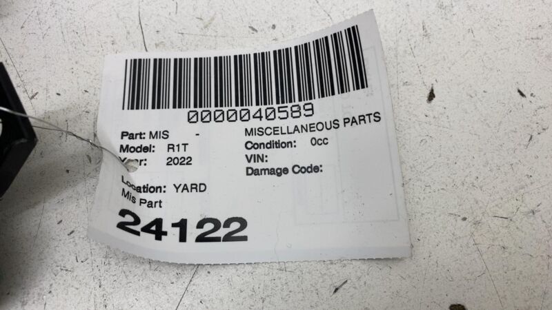 PT00042228 2022 2023 2024 Rivian R1T R1S HVAC Front Upper Intake Duct PT00042228 OEM