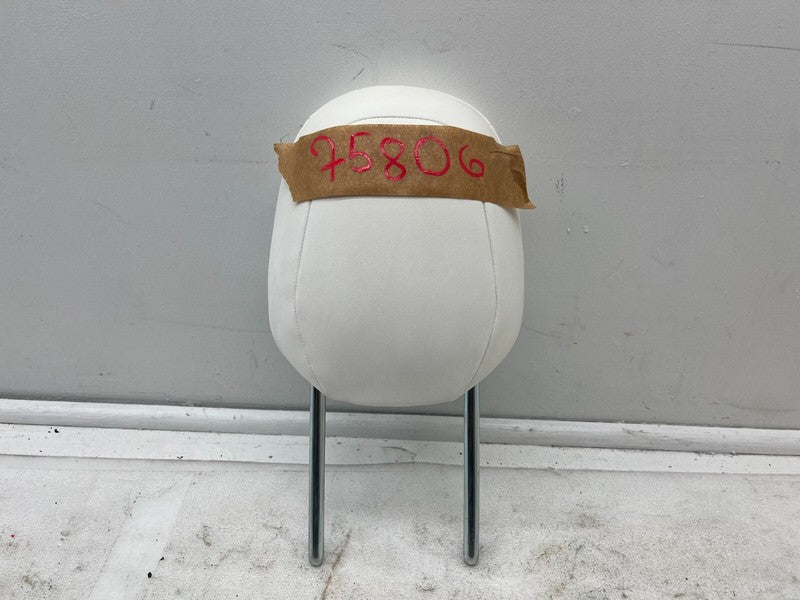 ⭕ 2017-2023 Tesla Model 3 M3 Front Left or Right Seat Headrest White Leather Ass