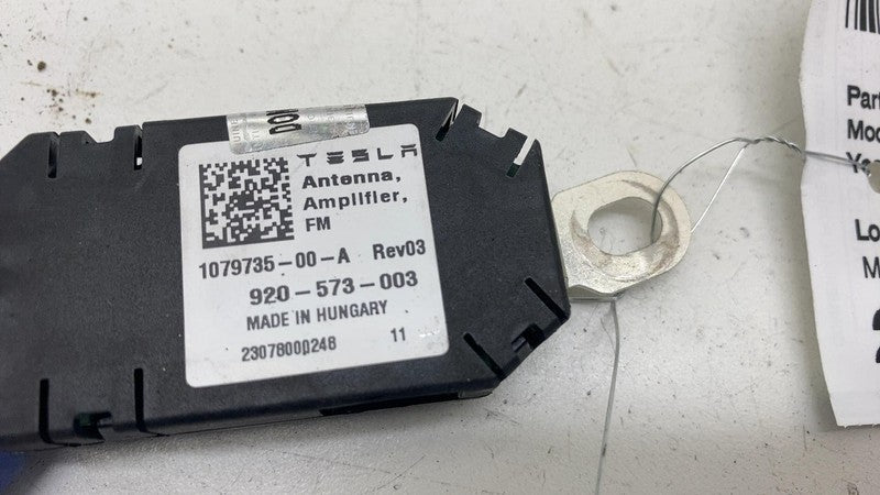 ⭕ 17-23 Tesla Model 3 Y Infotainment Antenna Amplifier AMP Radio FM 10