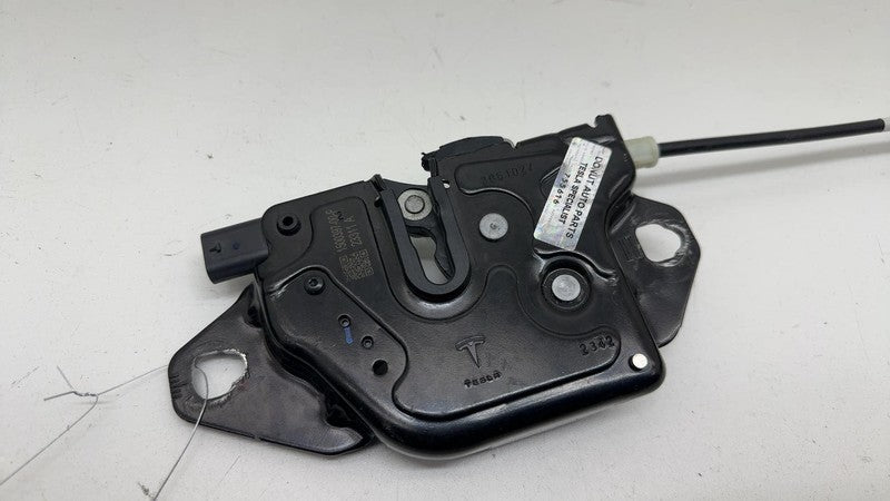 150039700F ⭕ 2021-2025 Model S Hood Latch Double Pull Single Actuator w/ Cable 1500397-00-F