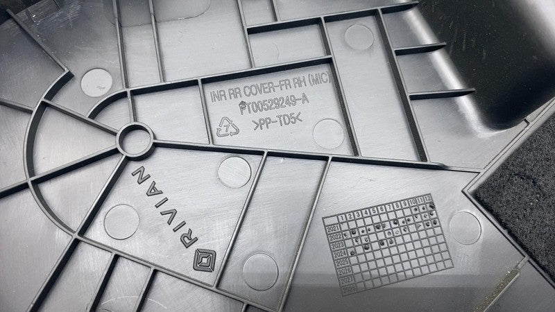 ⭕ 2025 Rivian R1S Front Passenger Right Seat Inner Trim Cover Panel PT