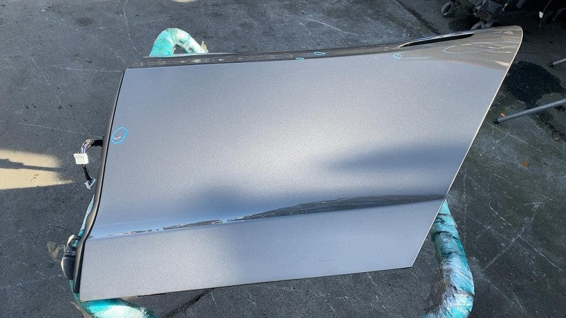 2012-2015 Tesla Model S MS Rear Driver Side Door Shell Panel Left LH Brown PPTI