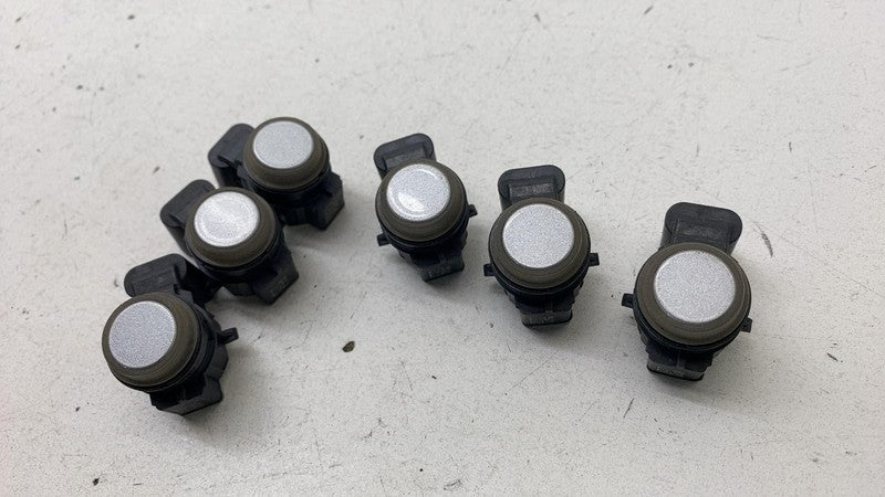 ⭕ 12-20 Model S X Set of 6 Bumper Parking Assist Sensor Silver PMSS 10