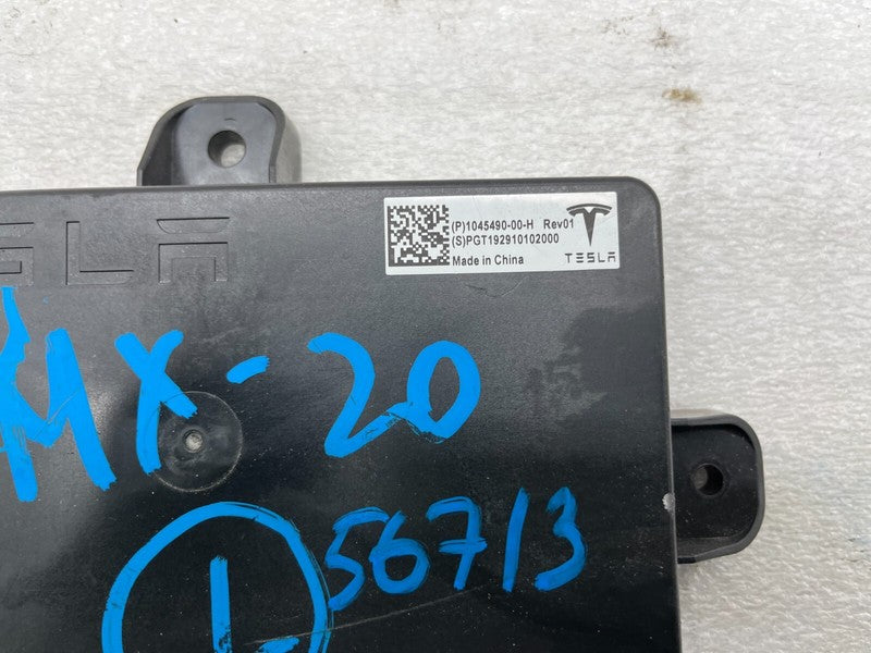 1045490 00 H ⭕ 2016-2020 Tesla Model X MX Rear Driver Side Control Module Left 1045490-00-H