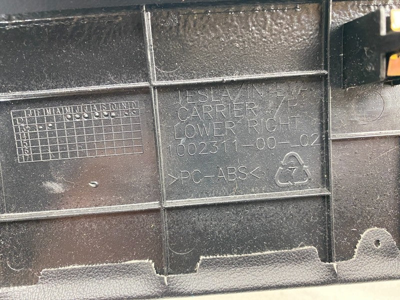 100231005D ⭕ 16-20 Model S X Front Passenger Side Lower Dash Trim Cover Right 1002310-05-D