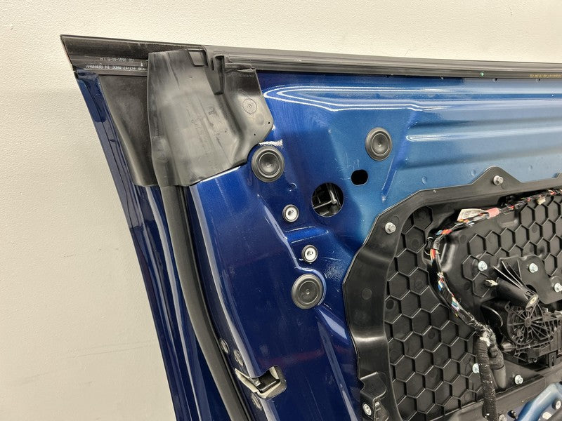 1081421-E0-C ⭕ 2017-2020 Tesla Model 3 Front Door Shell Panel Left Blue - PPSB 1081421-E0-C