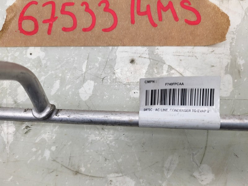 100429400A ⭕12-15 Model S Air Conditioning Pipe Line Condenser Tube-Evaporator 1004294-00-A