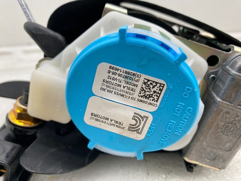 103673805E ⭕ 2016-2020 Tesla Model X Front 1st Row Seat Belt & Retractor Right 1036738-05-E