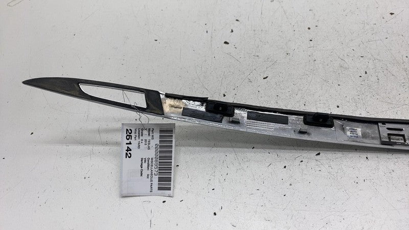 ⭕ 12-20 Tesla Model S Rear Liftgate Trunk Lid Chrome Trim Molding 1025