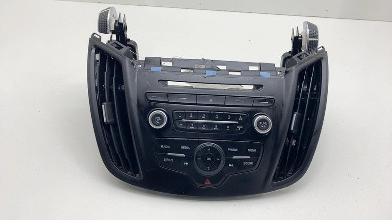 F1ET 18K811 KD 2015 2016 2017 2018 Ford C-Max AM FM Radio Control Panel w/ Air Vent Grilles OEM