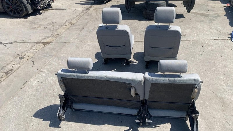 ⭕ 14-19 Chevrolet Silverado 1500 Set of 5 Front & Rear Cloth Seat AZ3 Heated OEM