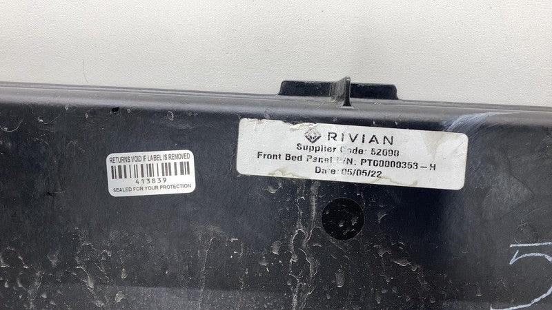 PT00000353H ⭕ 2022 2023 2024 Rivian R1T Front Pick Up Box Bed Trim Cover Panel PT00000353-H
