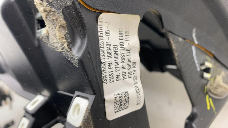 ⭕ 17-23 Tesla Model 3 Y Dashboard Instrument Panel Base & Premium 1083