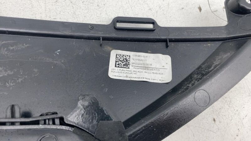 2021-2024 Tesla Model X Rear 3rd Row Right Interior C-Pillar Trim Assembly OEM