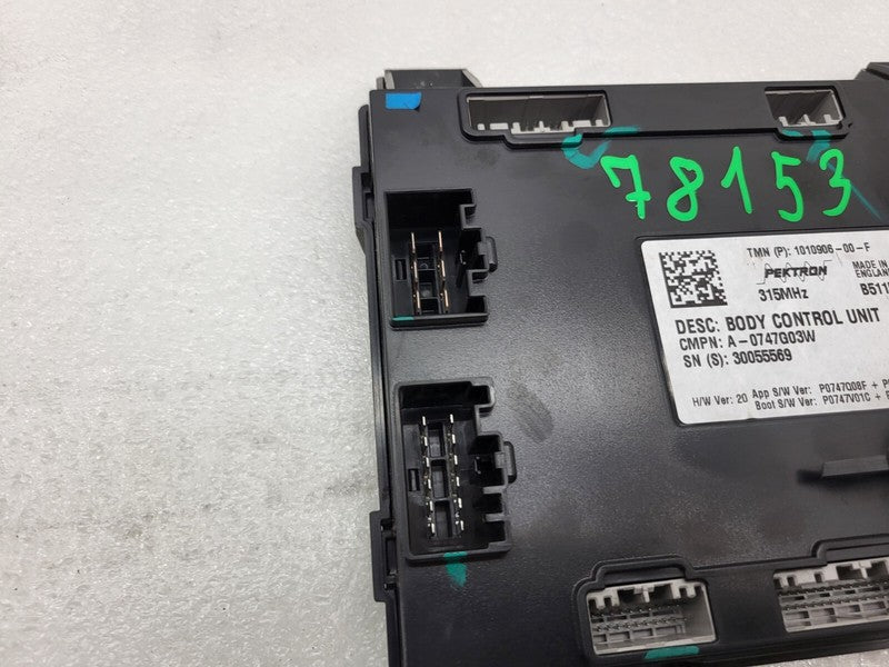 101090600F 2012-2020 Tesla Model S Body Controller BCM Control Module (315MHZ) 1010906-00-F