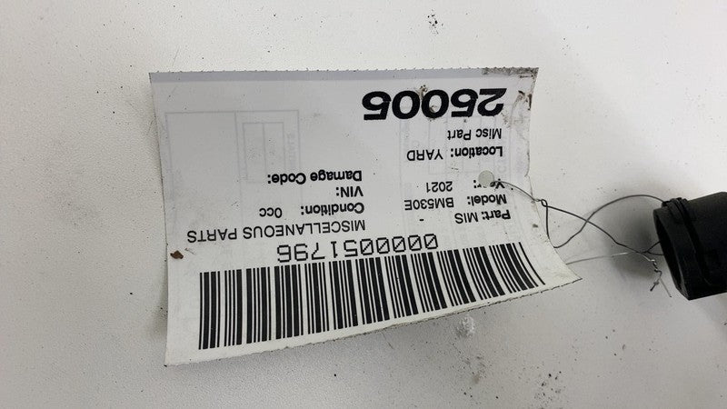 2021 BMW 530e G30 Radiator Charge Air Cooler Upper Hose Line 16269713