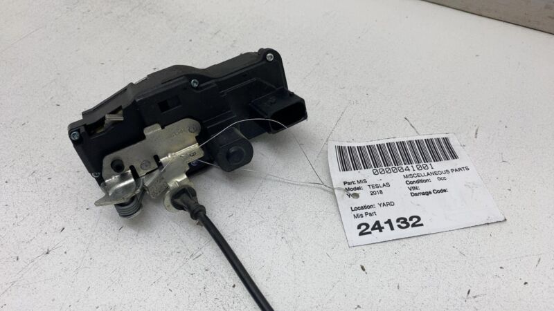 600891200C 12-20 Model S Front Right Door Lock Latch Actuator w/ Release Cable 6008912-00-C