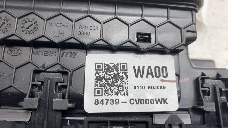 84739CV000WK 2022 2023 2024 Kia EV6 Front Left Dash Dashboard Panel Outer A/C Air Vent Grille