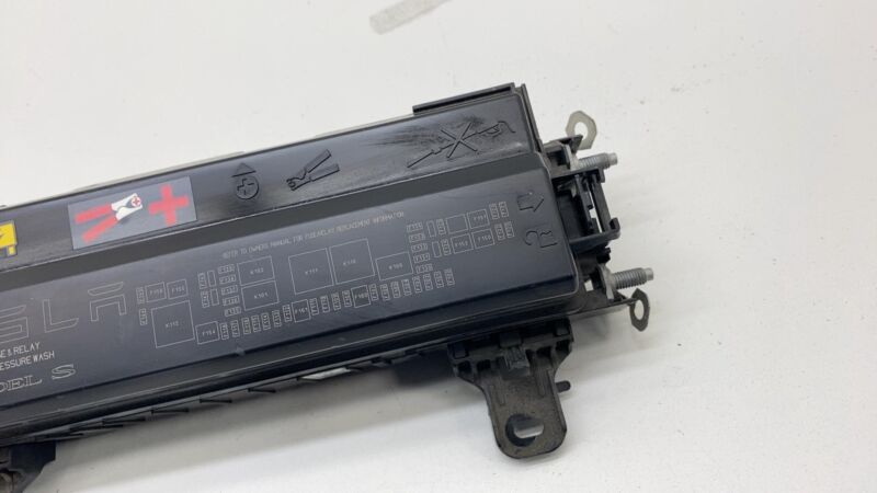 103440500F ⭕16-20 Model S Front Trunk Frunk Engine Bay Under Hood Fuse Box 12V 1034405-00-F