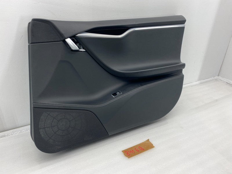 100793608K ⭕ 12-20 Model S Front Right Interior Door Panel Trim Card Cover OEM 1007936-08-K