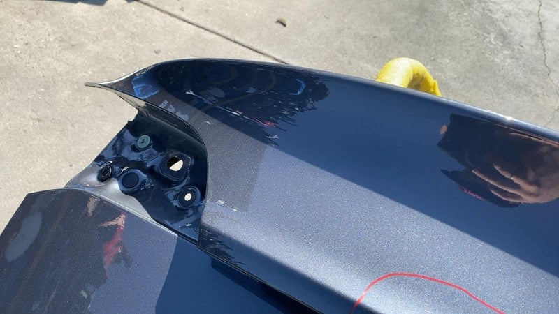 ⭕17-20 Tesla Model 3 Rear Trunk Tailgate Liftgate Deck Lid Shell Panel Gray PMNG