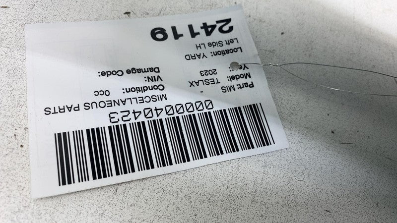 ⭕ 2021-2024 Tesla Model X MX Falcon Door Rear Left Garnish Trim OEM 16