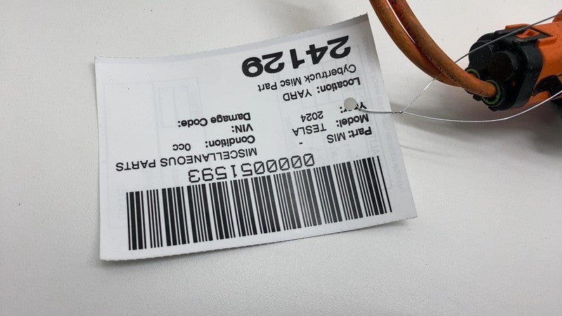 2024 Tesla Cybertruck High Voltage A/C Compressor Wire Harness OEM 185