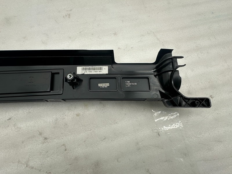 1058419-00 ⭕ 2016-2020 Tesla Model X Rear Side Falcon Door Top Trim Panel Left LH 1058419