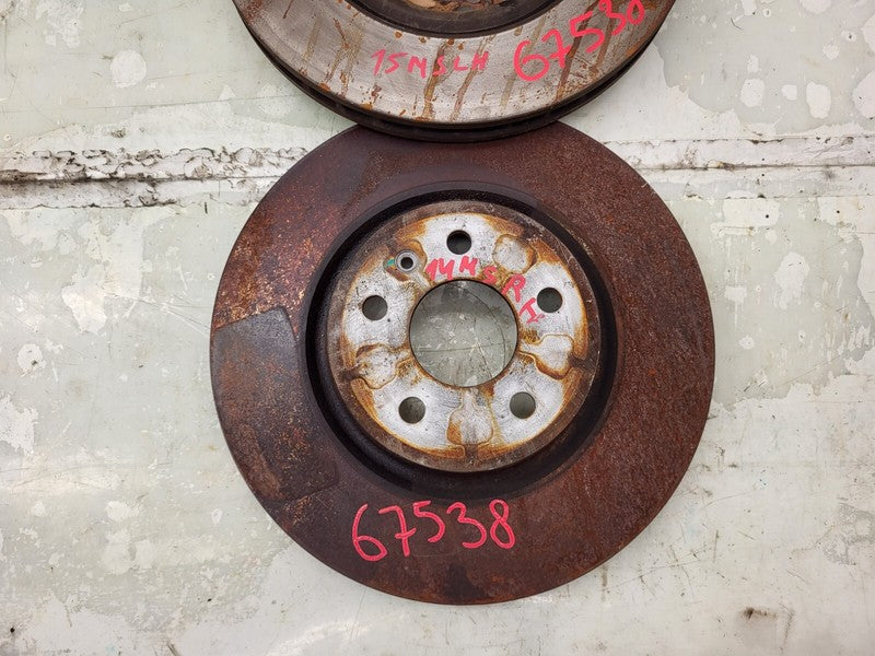 ⭕2012-2015 Tesla Model S MS Rear PAIR Left & Right Brake Disc Rotor Assembly OEM