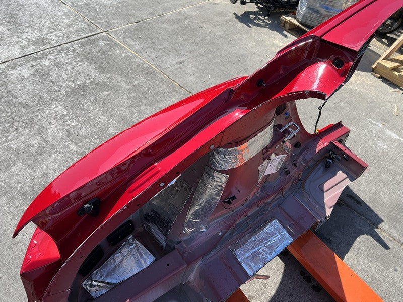 2012-2016 Tesla Model S MS Rear Quarter Panel Structural Cutout Left LH Red PPMR