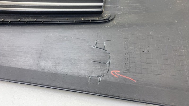 169450198E ⭕ 24-25 Model 3 Front Frunk Cowl Panel Rear Apron Grille Trim Cover 1694501-98-E