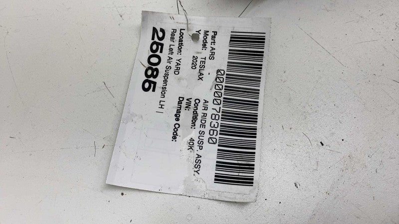 ⭕ 19-20 Tesla Model X MX Rear Left Air Spring Module (Adaptive) AWD 10