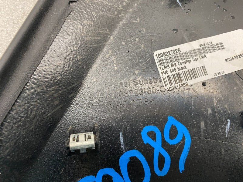 100822702G ⭕12-20 Model S Rear Passenger Side Upper Center Console Cover Right 1008227-02-G