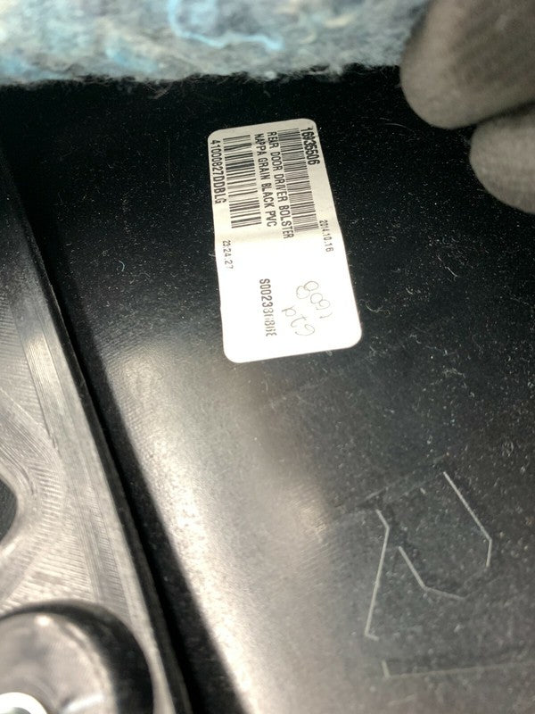 ⭕12-20 Tesla Model S Black Rear Driver Side Door Panel Trim Card Left