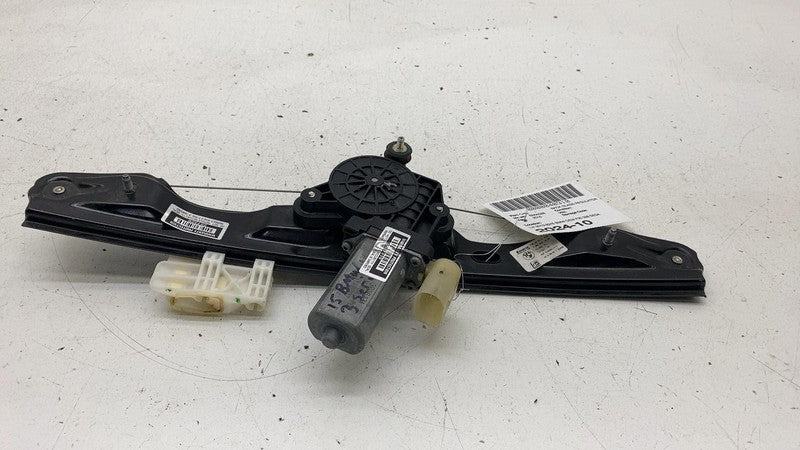 ⭕ 13-15 BMW F30 328 Rear Driver Side Door Window Regulator & Motor Lef